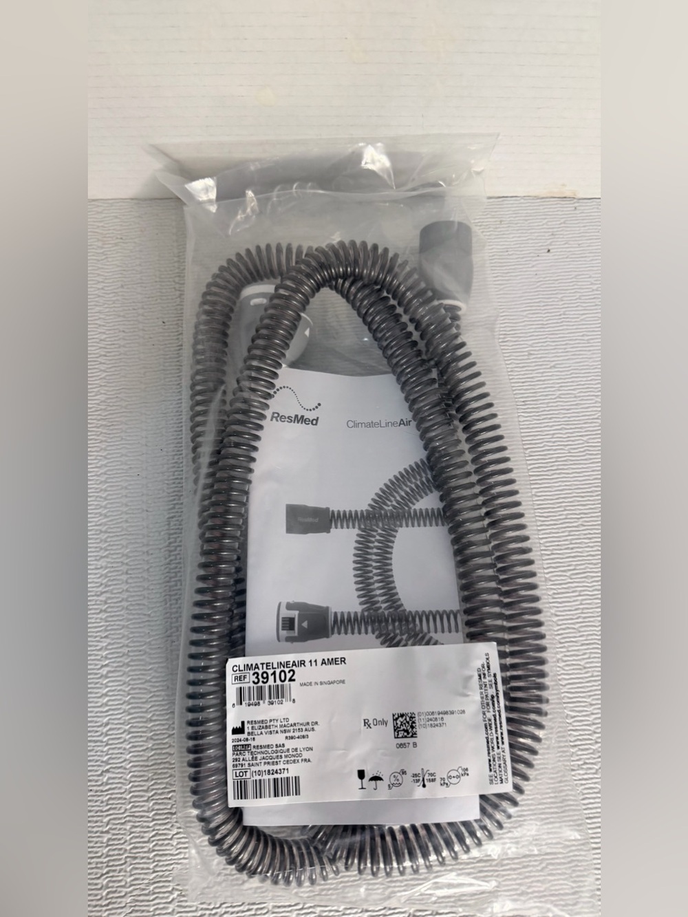 ResMed Climate Line Air 11 #39102 Heated Tubing Hose — NEW